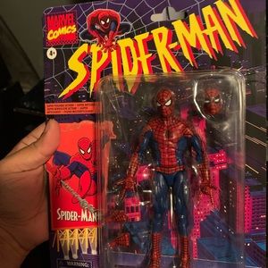 Retro Spiderman Hasbro Action Figure